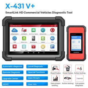Herramienta Profesional para Camiones Pesados X431 V+ SmartLink, Codificación OBD2 de 24 V, Sistema Completo, Pantalla FHD de 10.1 Pulgadas - Product Image 3