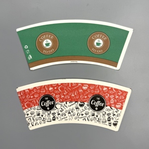 ถ้วยกระดาษเยื่อไม้บริสุทธิ์แบบใช้แล้วทิ้งสำหรับถ้วยใส่กลับบ้าน - Product Image 3