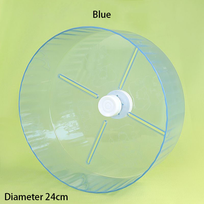 Running Wheel Transparent Blue 24CM