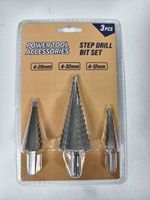 Foret étagé à rainure hexagonale HSS 4-12mm 4-20mm 4-32mm acier revêtu de titane pour bois métal trou Cutter outils de forage de noyau
