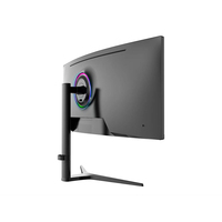 Monitor curvo para juegos Ultrawide de 34 pulgadas R1500, panel VA de 3440x1440, 165Hz, 1ms, HDR, 100% SRGB, retroiluminación LED RGB