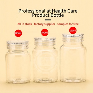 Chai Nhựa Trong Suốt Viên Nang Dạng Lật Lọ Đựng Kem Dạng Bột Kim Loại Lọ Đựng Kẹo Hộp Đựng Thuốc Chăm Sóc Sức Khỏe - Product Image 2