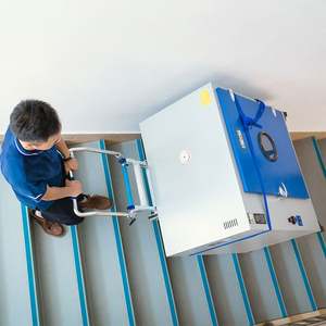 Carrelli Carico-escalera eléctrica de escalada automática, carro de plataforma rodante de aluminio - Product Image 6