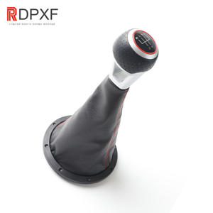 Levier de vitesses 5/6 vitesses avec soufflet en cuir pour <span class=keywords><strong>Audi</strong></span> A4 B6 - Product Image 2