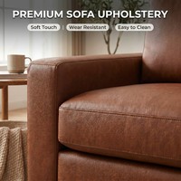 Tela de Cuero Sintético PU con Textura de Litchi Personalizada para Tapicería de Sofás, 1.0-1.2mm de Grosor, Tejida, Ecológica, Resistente al Desgaste y al Fuego