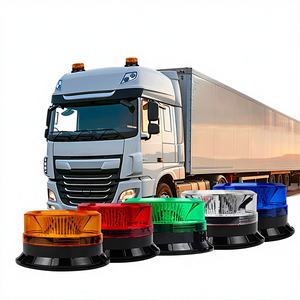Luces de Emergencia LED Impermeables IP68 de Aluminio para Techo de Coche, Luces de Advertencia de Tráfico Magnéticas de 12V-24V 24W 36LED para Camión, Venta al Por Mayor de Fábrica - Product Image 1