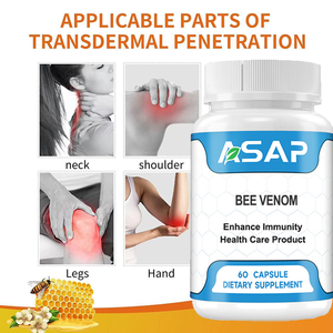 Cápsula de extracto de veneno de abeja OEM ASAP Suplemento De Salud personalizado al por mayor 500mg cápsulas de veneno de abeja de alimentos naturales - Product Image 2