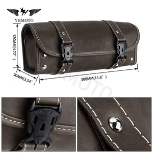 Pour Kawasaki Z900rs BMW R NINET Yamaha Xsr900 <span class=keywords><strong>KTM</strong></span> universel moto poche à outils latérale guidon baril sac boîte sangle <span class=keywords><strong>sacoche</strong></span> - Product Image 3