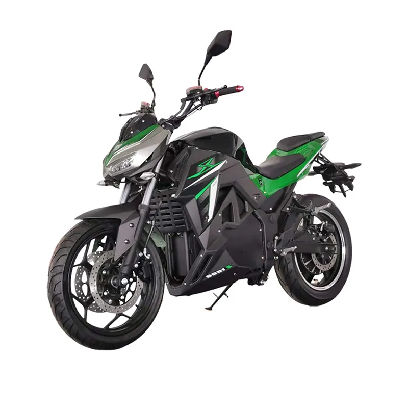 Chine nouvelle moto électrique de course pour adultes de haute qualité 5000 watts vitesse maximale 100kmh pour deux personnes