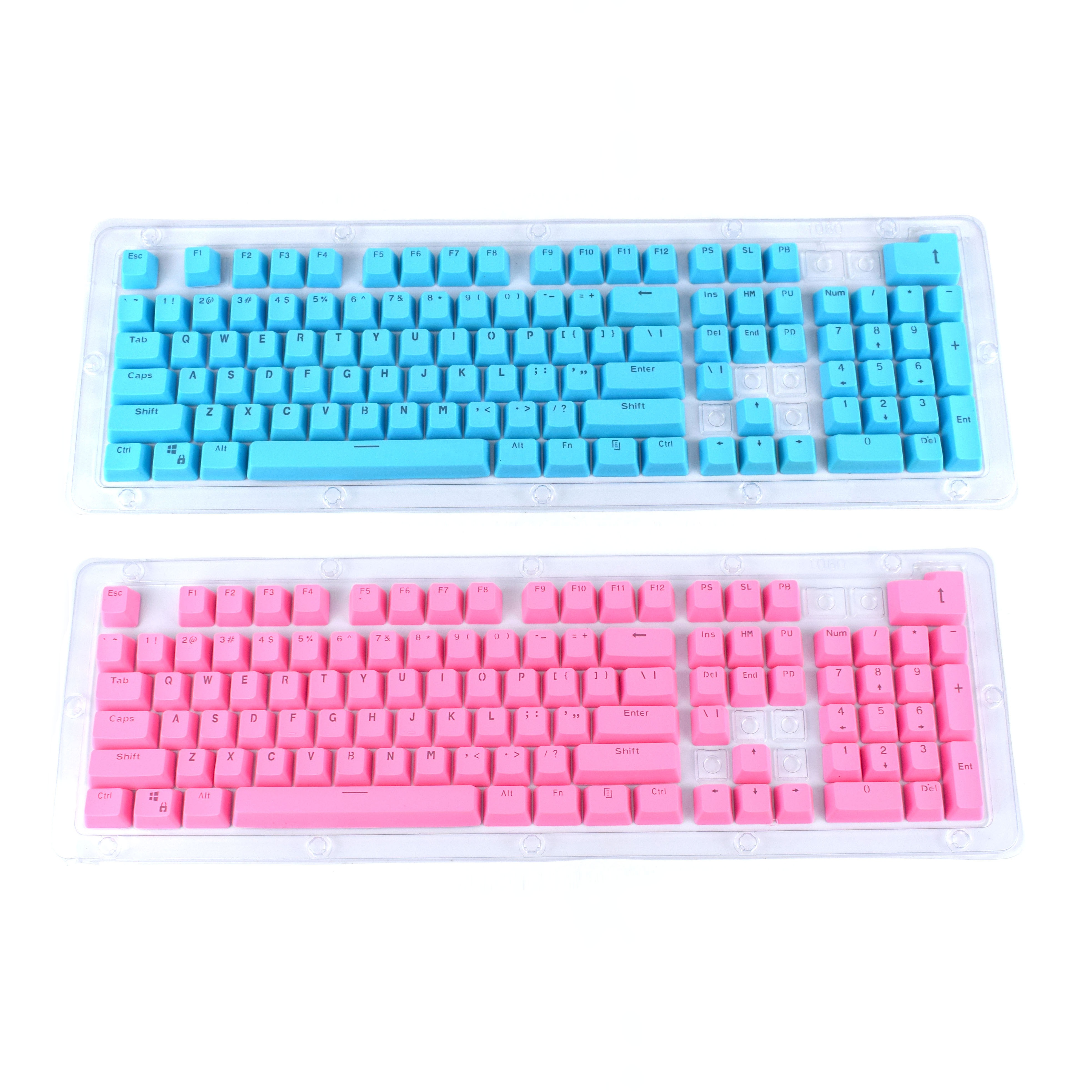 Meetee DSC-24 PBT многоцветная механическая клавиатура с колпачками