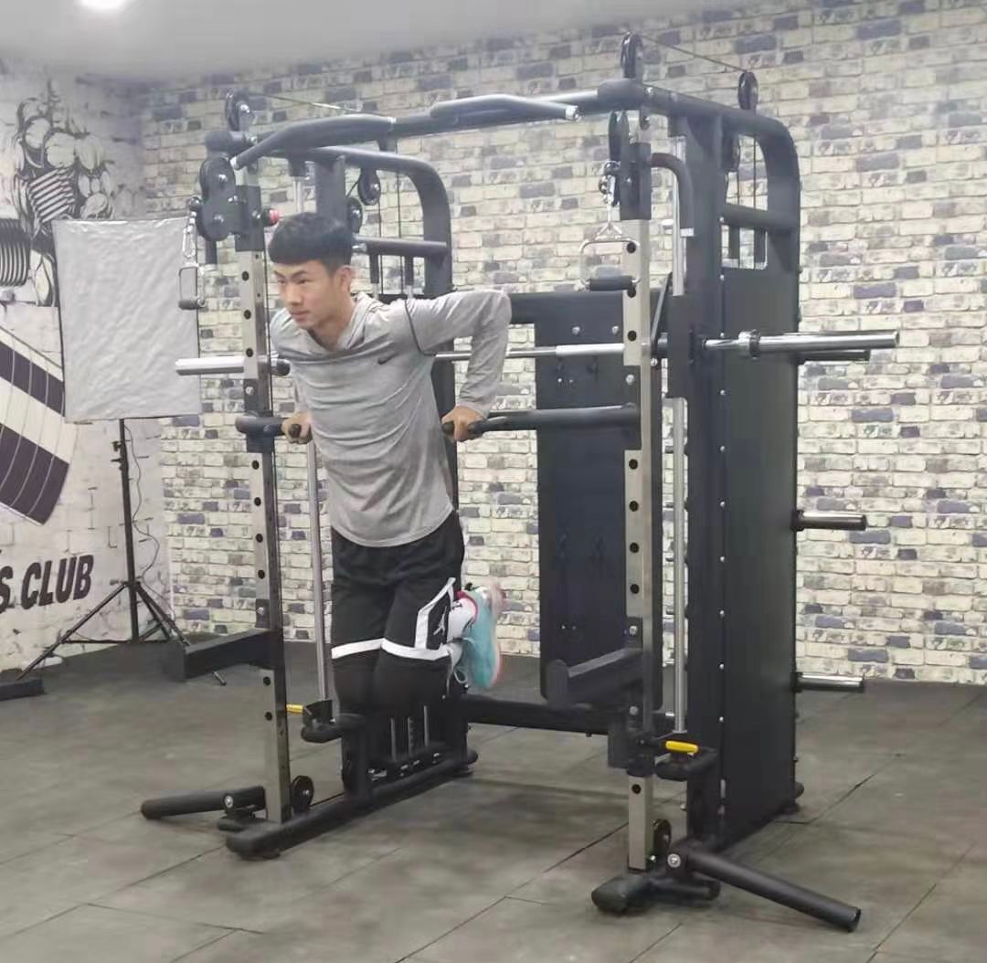 80kg * 2ウェイトスタックケーブルクロスオーバーマルチスミス