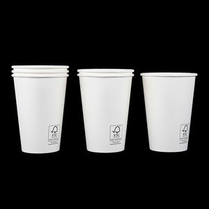 High Quality Recyclable Single Wall <strong>Paper</strong> Coffee <strong>Cup</strong> with <strong>Custom</strong> logo - Product Image 2