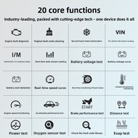 Lecteur de codes OBD2 M327, outil de diagnostic automobile, lecteur de codes de panne du moteur, testeur de batterie, vérificateur de voyant de panne du moteur pour tous les véhicules OBDII