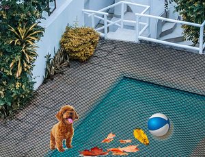 <span class=keywords><strong>Filet</strong></span> de sécurité robuste en polyester 2m x 1m pour lit superposé supérieur, sans nœuds, pour enfants et animaux domestiques, <span class=keywords><strong>filet</strong></span> de lit <span class=keywords><strong>mezzanine</strong></span> avec corde de fixation - Product Image 6