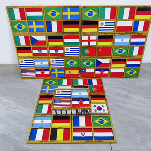 CS giftworld cup chung kết bốn lá cờ quốc gia trước loạt-Tôn vinh Bộ sưu tập của bạn với 22 lá cờ thú cưng tinh tế - Product Image 2