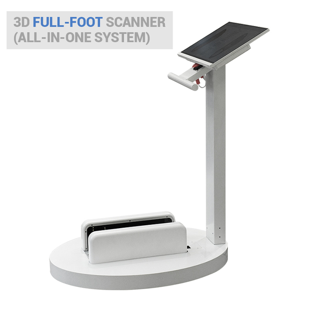 Single Foot Scanner & Insole Factory | Automated System for Full 3D Modeling and Custom Orthotics Thermoforming