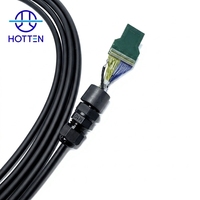 Cable de Ultrasonido Médico de Baja Capacitancia (110pF/m) con 38 Hilos, Diseñado para Equipos de Imagenología por Ultrasonido