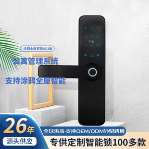 บล็อก M16B ล็อคอัจฉริยะแบบสแกนลายนิ้วมือ สำหรับปลดล็อคบ้านเช่า อพาร์ทเม้นท์ - Product Image 5