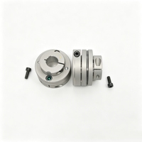 Accouplement souple servo à jeu nul, rigidité de torsion élevée, en acier inoxydable/laiton/acier au carbone, 25-250 Nm pour l'automatisation CNC