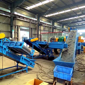 Used-tyre-recycling-machine/old-car-tyres-recycling/semi Automatic Tyre Recycling Machine Manufacturing Plant Customized Siemens