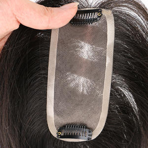 100% echter brasilia nischer Remy-Haar block <span class=keywords><strong>3</strong></span> # Mesh 5*13 Leicht und atmungsaktiv für Frauen - Product Image 2