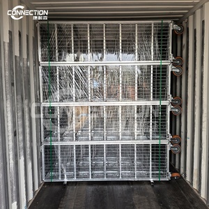 Boîte de rangement en métal robuste, cages à poulets commerciales, revêtement en poudre, capacité de 1000 kg à vendre, <span class=keywords><strong>cage</strong></span> à <span class=keywords><strong>chinchilla</strong></span> - Product Image 5