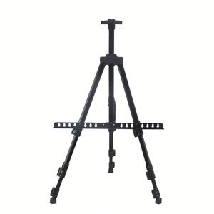 Trípode Ajustable Personalizado, Caballete Metálico Portátil, Soporte de Exhibición para Artistas, para Pintura y Exposiciones - Product Image 1