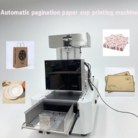LanSong Imprimante numérique à jet d'encre à passage unique Imprimante de sacs en papier Imprimante de gobelets en papier Machine d'impression à ventilateur
