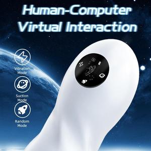 มอเตอร์ในตัวที่ถอดออกได้ ประสบการณ์เสมือนจริงแบบอินเทอร์แอคทีฟ แรงดูดทรงพลัง ความรู้สึกเสมือนมนุษย์ นุ่มนวลสำหรับการช่วยตัวเอง - Product Image 3