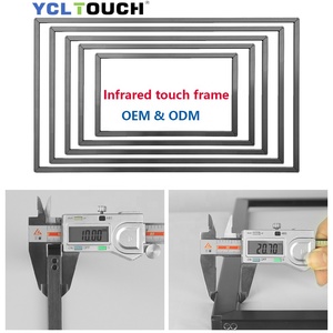 Chất lượng cao tùy chỉnh kích thước tương tác cảm biến cảm ứng máy tính bảng 75 inch hồng ngoại cảm ứng đa điểm USB kính tương thích Windows Mac OS - Product Image 2