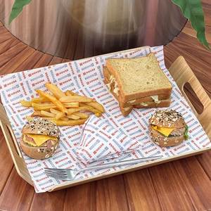 Customized Eco-Friendly Biodegradable Disposable Grease Proof Single-Sided Sandwich Rice Ball Food Grade Packaging <b>Paper</b> - Product Image 3