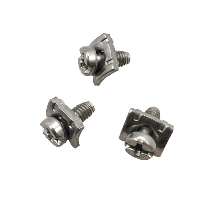 SCREW With Ribed Clamp