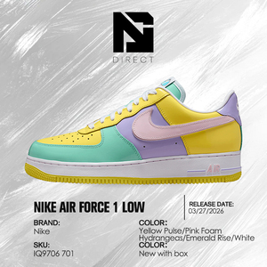 Nike Air Force 1 Low 'Easter' 2026, Zapatillas Deportivas con Cordones y Parte Superior Sintética para Hombre, Ideales para Skateboarding - Product Image 6