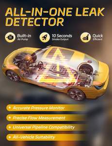 SD303 автомобильный детектор утечки дыма EVAP диагностический инструмент вакуумный тестер анализатор утечки трубы автомобильный детектор утечки Дыма Тестер - Product Image 3