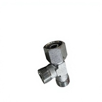 Connecteur hydraulique droit en acier au carbone et acier inoxydable anti-corrosion, adaptateur de tuyau robuste