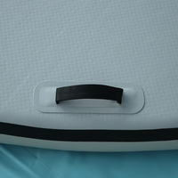 Couverture de piscine de réservoir de stock extérieur personnalisée de 8 pieds Couverture ronde gonflable Couverture de piscine gonflée à l'air Anti-poussière Imperméable à la pluie Résistant à la déchirure