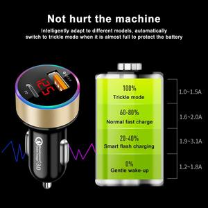 6A 36W Smart Car Phone Charger Adapte Portable Hands Free Special Super Fast Usb Universal Car Charger - Product Image 5