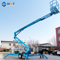 Nacelle élévatrice créative MRT, tractable, à flèche télescopique, diesel/électrique/essence, portée 8m-19.8m, capacité de charge 200kg, certifiée CE