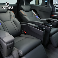 CARRDIE pour Conversion Starlight Headliner, sièges de capitaine haut de gamme, éclairage d'ambiance, kit carrosserie sport, intérieur exécutif en carbone
