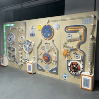 Mur d'escalade interactif pour parc d'attractions - Jeu d'extension de défi - Mur d'obstacles personnalisable - Modules d'obstacles multi-joueurs