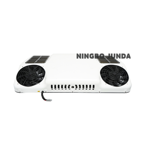 2800W 12V 24V doble ventilador RV autobús camión remolques estacionamiento aire acondicionado para Tractor <span class=keywords><strong>autocaravanas</strong></span> <span class=keywords><strong>AC</strong></span> 1150x750X345mm - Product Image 2