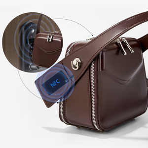 Sac à main en cuir véritable personnalisé de haute qualité, fabrication originale OEM, sac à bandoulière rétro pour femmes, sac à bandoulière de créateur pour femmes - Product Image 4