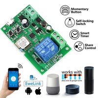 Ewelink Porte automatique Wifi Porte automatique WiFi Télécommande sans fil Interrupteur intelligent Module relais domestique USB DC 5V AC DC 7-32V