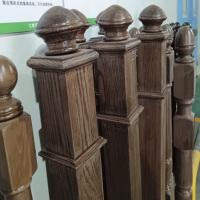 Custom Oak Treppen geländer von Herstellern Riser Handlauf unterschied licher Größe für Hotel anwendungen