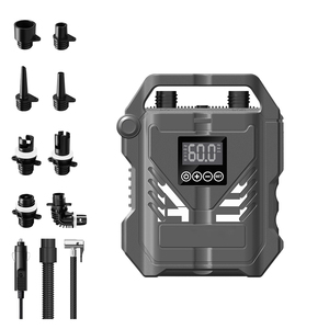 Gicle 883H DC 12V 60Psi Hochdruck-Zweistufige Elektrische Pumpe mit Automatischer Abschaltung für Paddleboard, Kajak & Boot-Aufblasung - Tragbares Design - Product Image 1