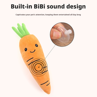 Jouet à mâcher pour animaux de compagnie en peluche Kinghon, fruits et légumes de dessin animé, jouet interactif pour chien avec son, résistant aux morsures, fournitures pour animaux de compagnie
