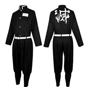 Adulte et enfants Anime Agatsuma <span class=keywords><strong>Zenitsu</strong></span> Cosplay Costume <span class=keywords><strong>Kimono</strong></span> uniforme Halloween fête Costumes - Product Image 5