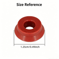 Joint d'étanchéité en silicone rouge pour machine à café, joint de remplacement compatible avec les machines à café entièrement automatiques Jura, Krups, Melitta, AEG