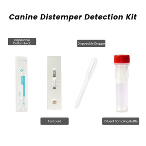 Papel de prueba de moquillo canino Tarjeta de inspección de fiebre de moquillo canino Cachorro Perro CDV Papel DE PRUEBA DE VIRUS CPV - Product Image 2