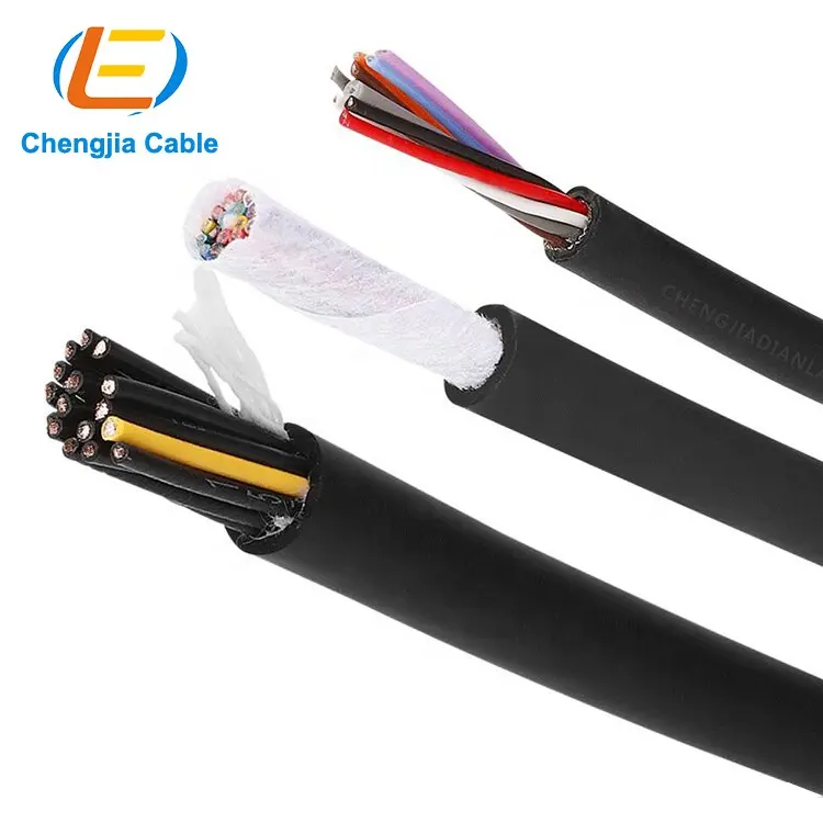 Hoge Flexibiliteit Controle Drag Chain Kabel 5 Miljoen Keer Unshielded Buigen Slip Automatische Machine Track Kabel Carrier